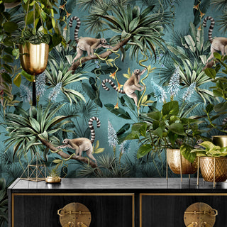 Lemur Wallpaper - REUSE DAWN - Limited Abode