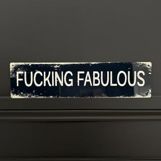 Aluminium Sign