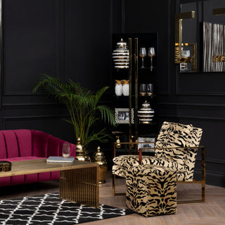 Animal Print Armchair - Limited Abode