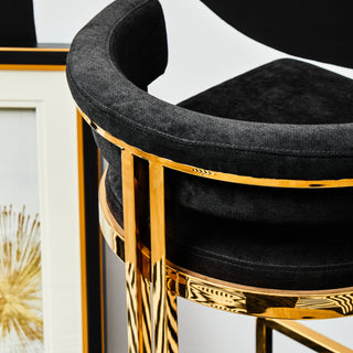 Black Bar Stool