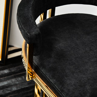 Black Bar Stool