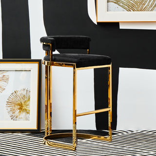 Black Bar Stool