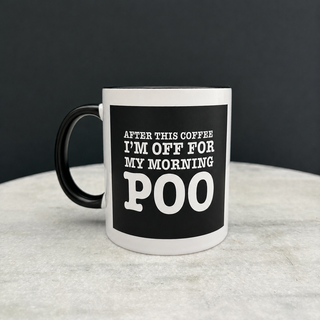 Black Coffee Mug