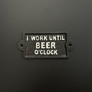 Black Metal Sign - Limited Abode
