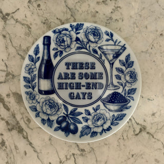 Blue Plate / Trinket Dish
