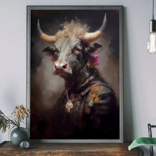 Bull Wall Art - Limited Abode