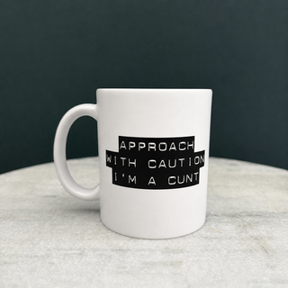 Caution Mug