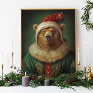 Christmas Bear Art - Limited Abode