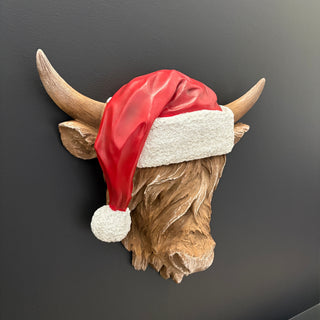 Christmas Highland Cow