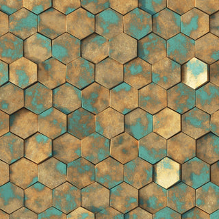 Copper Tile Wallpaper - Limited Abode