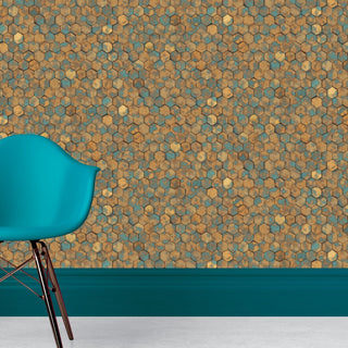 Copper Tile Wallpaper - Limited Abode
