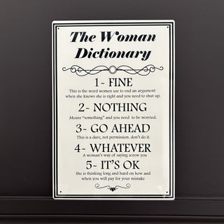 Dictionary Sign