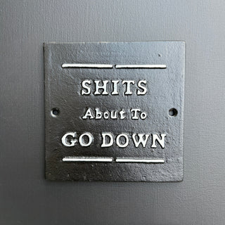 Down Sign