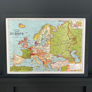 Europe Map Print - Limited Abode