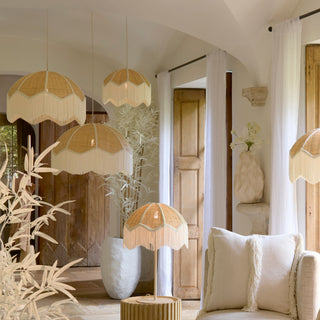 Fringed Lampshade