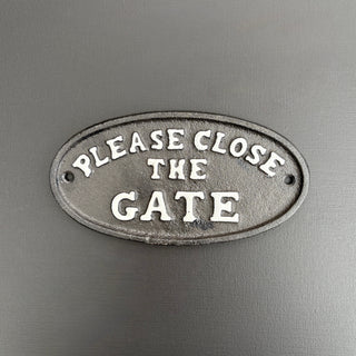 Gate Sign