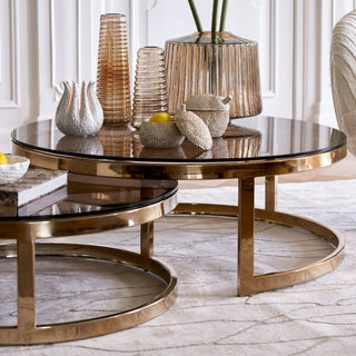 Glass Table Nest (Set of 2) - Limited Abode