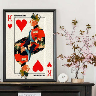 God Save the King Print - Limited Abode
