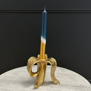 Gold Banana Candle Holder - Limited Abode