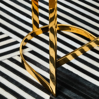 Gold Bar Stool - Limited Abode