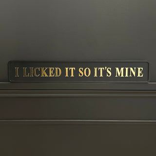 Gold Sign - Limited Abode