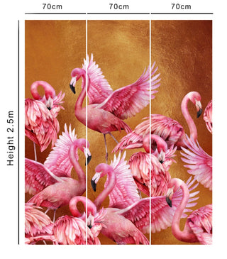 Gold Wallpaper Mural - Avalana Design