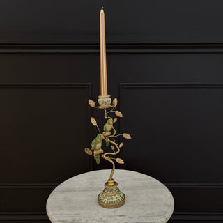 Green Candle Holder