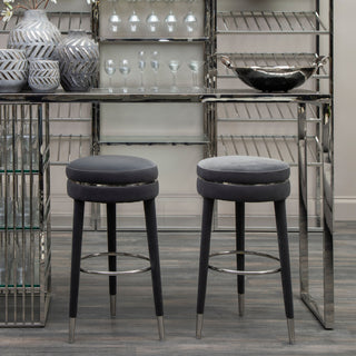 Grey Bar Stool