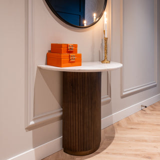 Half Moon Console Table - Limited Abode