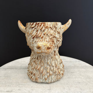 Highland Cow Planter