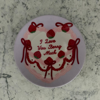 I Love You Plate