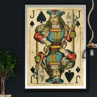 Jack Playing Card Print - Limited Abode