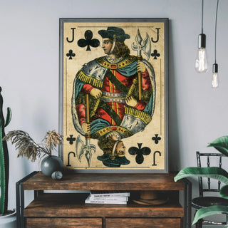 Jack Playing Card Wall Art - Limited Abode