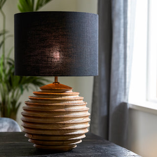 Large Wooden Lamp Base - Limited Abode