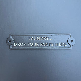 Laundry Sign