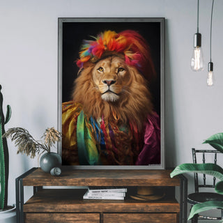 Lion Wall Art - Limited Abode