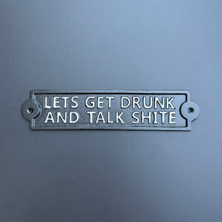 Metal Talk Sign