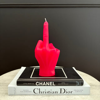Middle Finger Candle