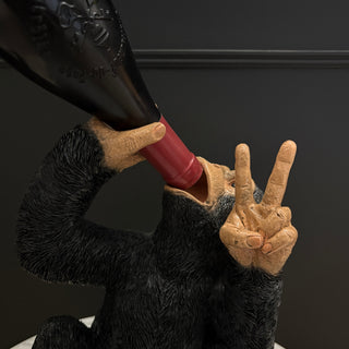 Monkey Wine Bottle Holder