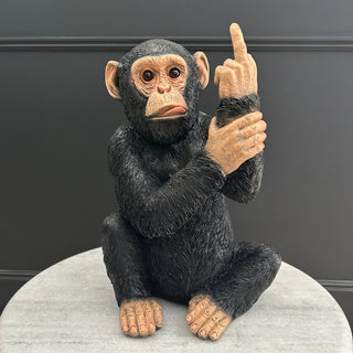 Natural Naughty Monkey Ornament - Limited Abode