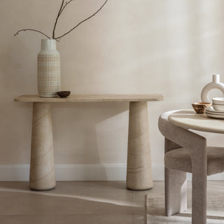 Neutral Console Table