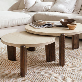 Neutral Nesting Coffee Tables