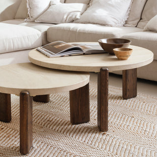 Neutral Nesting Coffee Tables