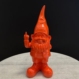 Orange Rude Gnome