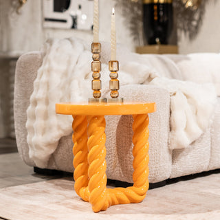 Orange Side Table - Limited Abode
