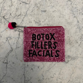 Pink Beaded Purse