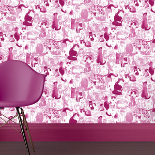 Pink Cats Wallpaper - Limited Abode