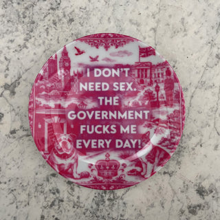 Pink Ceramic Plate