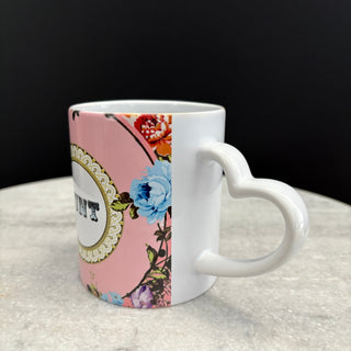 Pink Heart Mug