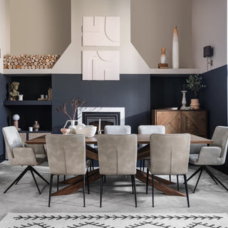PU Dining Chairs (Set of 2) - Limited Abode